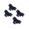 Primefit 1/2-in. Push to Connect Fittings for 1/2-in. OD Air Tubin, 4PK PC1212T-4 - alternate 1